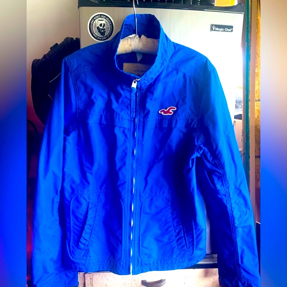 🔥Hollister Windbreaker/Rain Jacket 🧥
